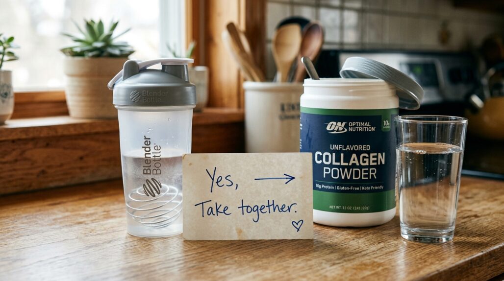 can i take collagen with creatine
