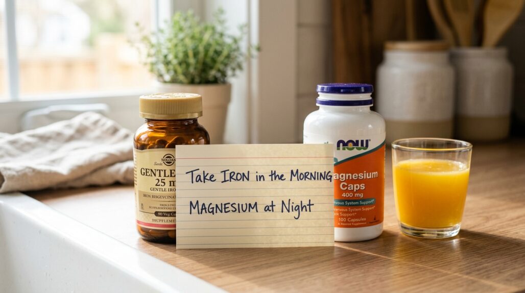can i take iron and magnesium together