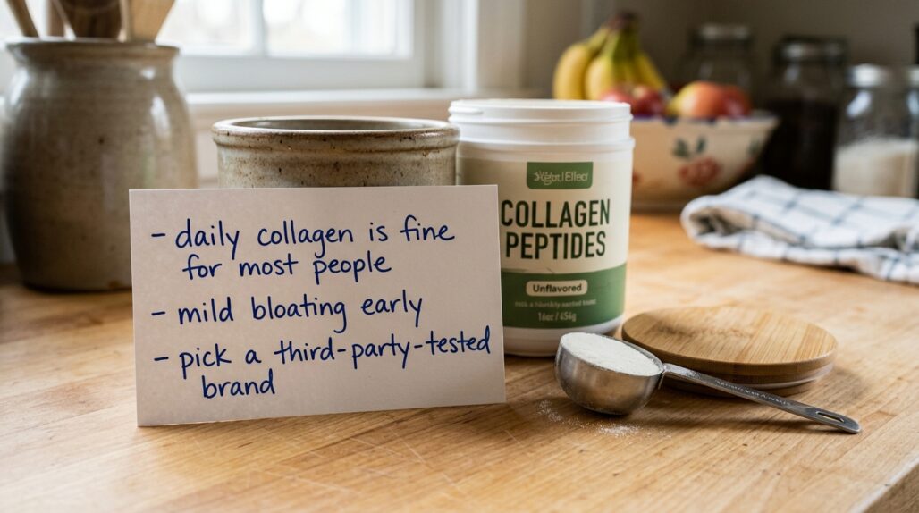 collagen side effects is it safe daily