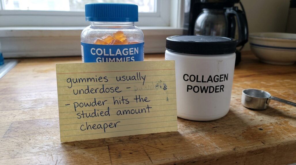do collagen gummies have enough collagen