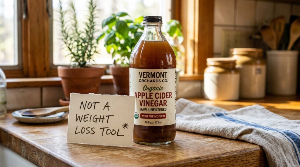 does apple cider vinegar work for weight loss verdict