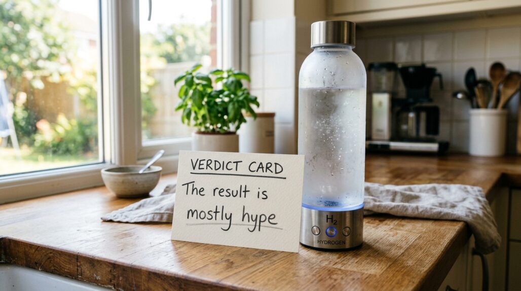 does hydrogen water work verdict