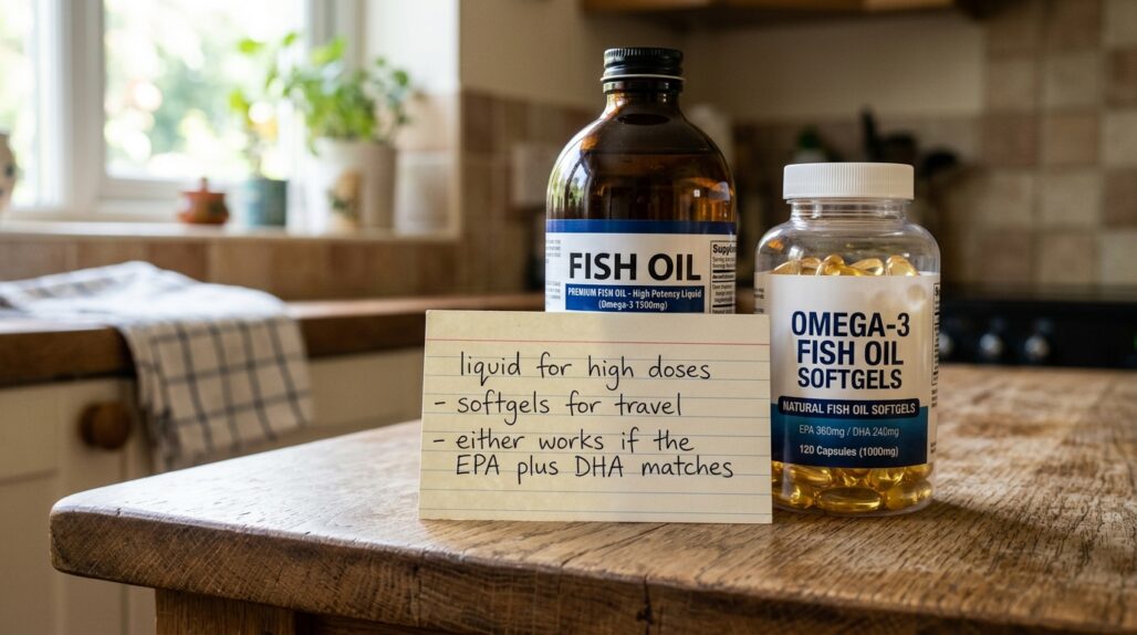 fish oil liquid vs softgel which is better