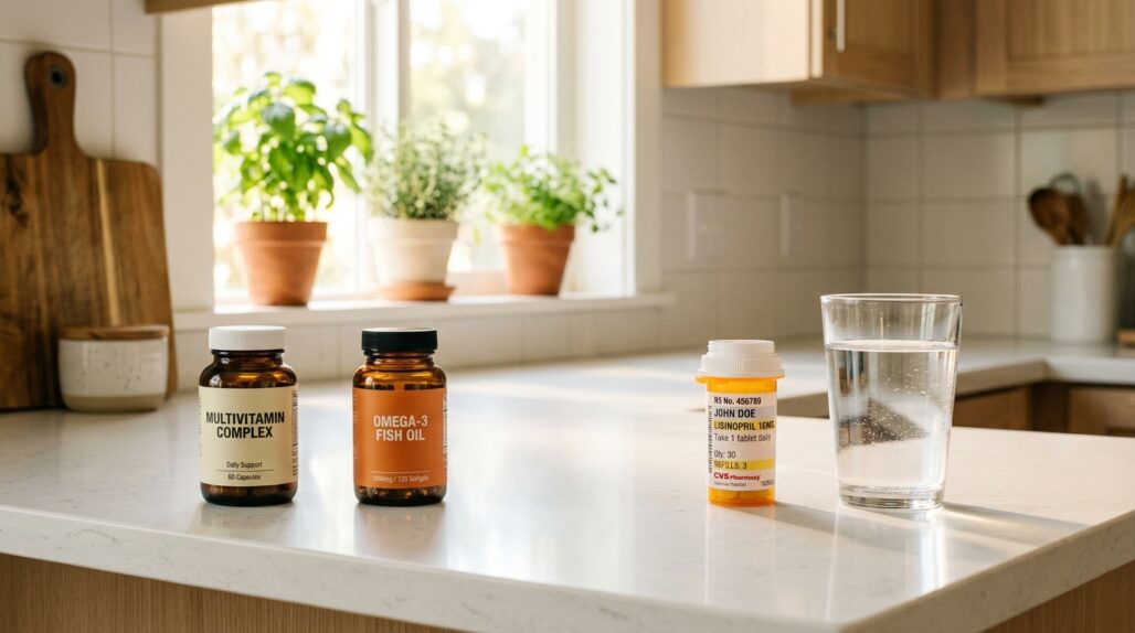 how long to space supplements and medications apart