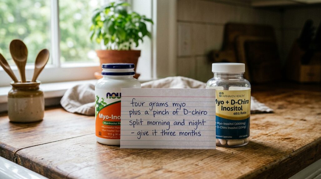 how much inositol for pcos 40 to 1