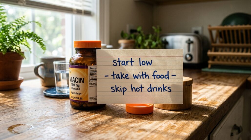 how to avoid niacin flush