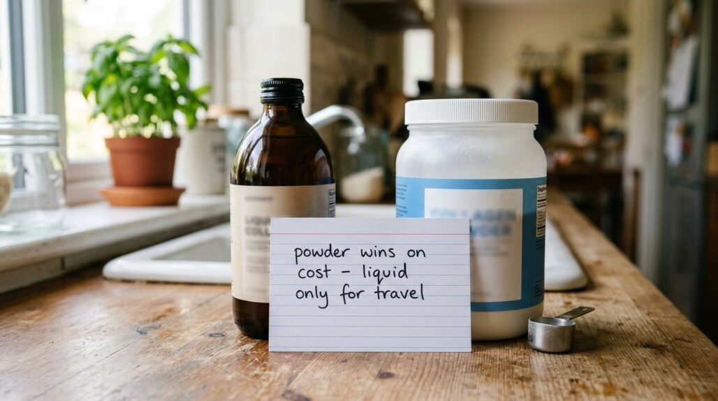 is liquid collagen worth it vs powder verdict