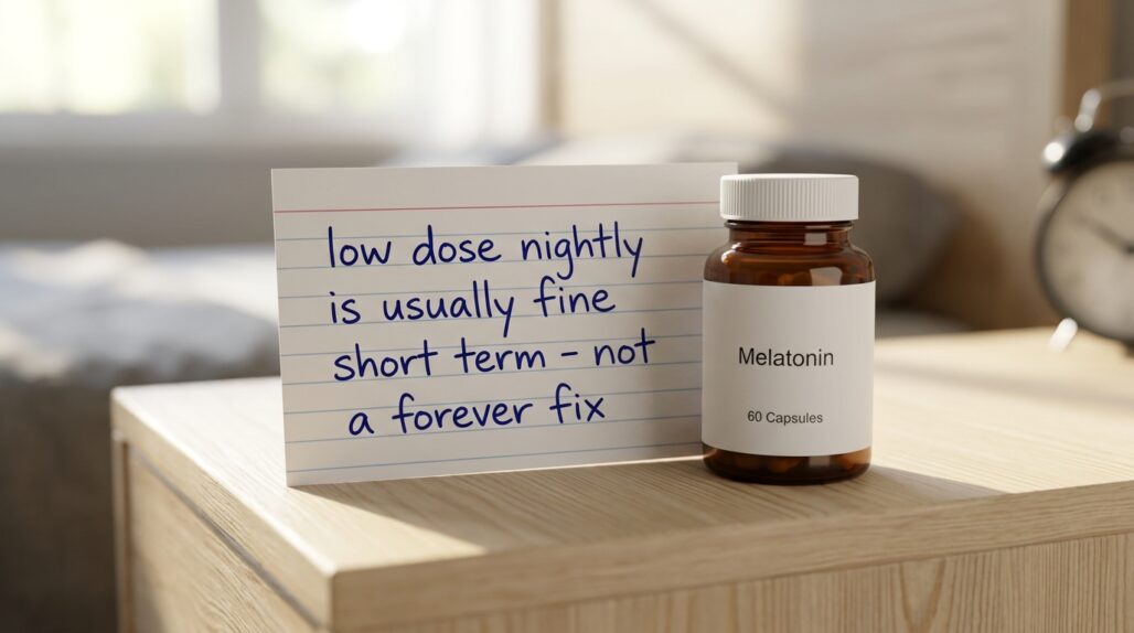 is melatonin safe to take every night