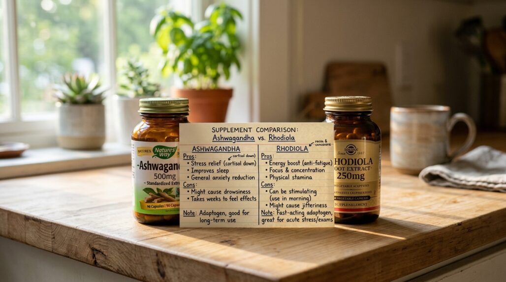 l theanine vs ashwagandha for stress