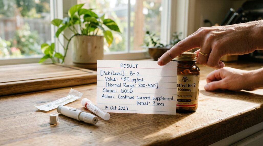 low ferritin normal hemoglobin what to do