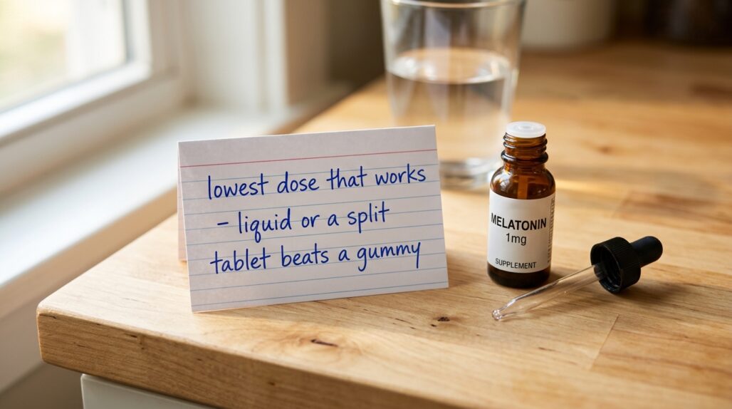 melatonin gummies vs pills vs liquid