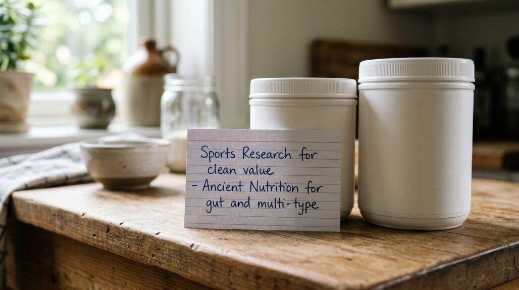 sports research vs ancient nutrition collagen verdict