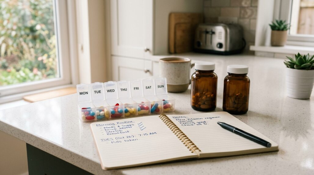 starting new supplement while on prescriptions checklist