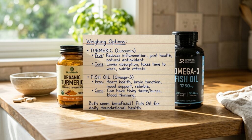 turmeric vs fish oil for inflammation