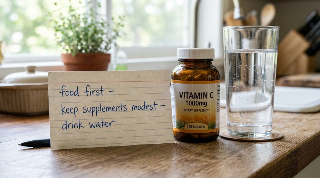 vitamin c kidney stones risk