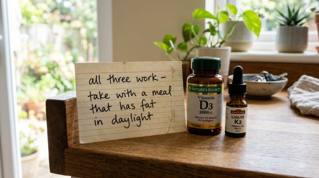 vitamin d drops vs softgel vs spray
