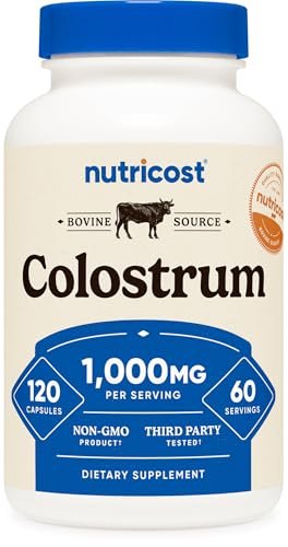 Nutricost Colostrum 1000mg Capsules