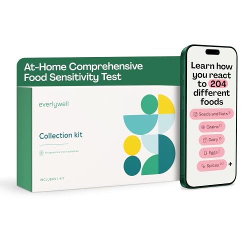 Everlywell Food Sensitivity Comprehensive Test 204 foods