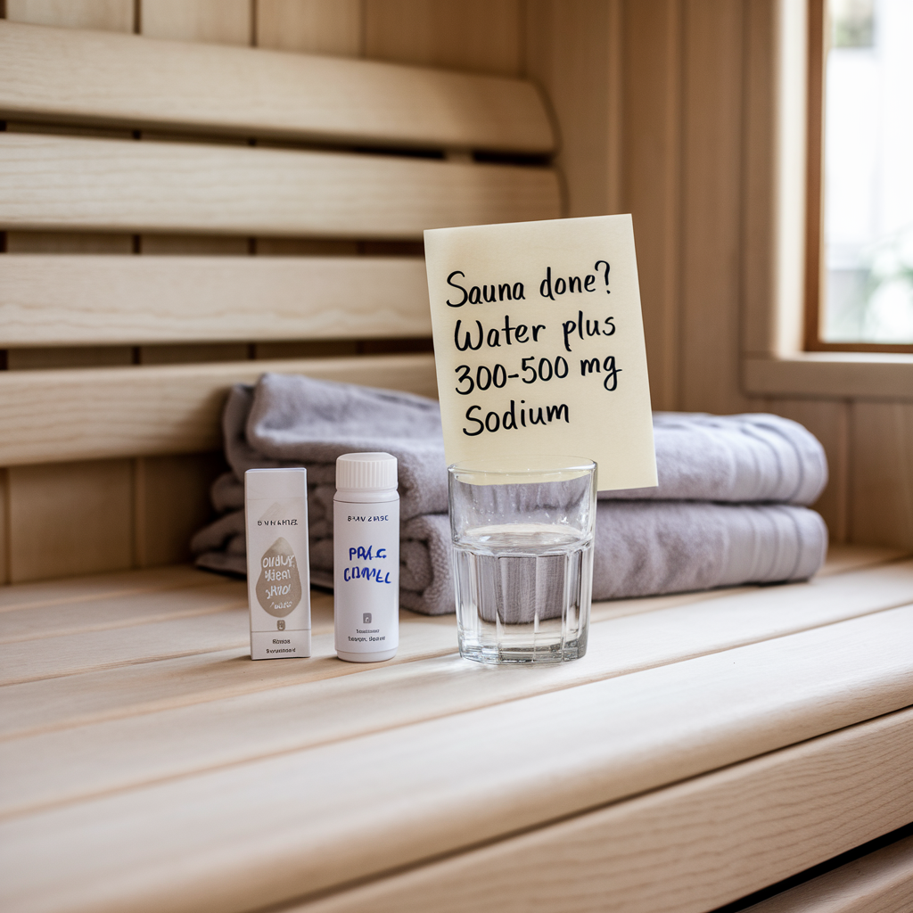 Best Electrolytes After Sauna: What Sweat Takes Out — bottom line