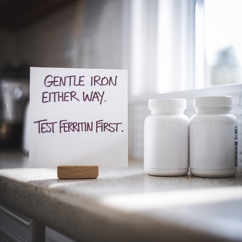 MegaFood Blood Builder vs Thorne Iron: Gentler Pick? — bottom line