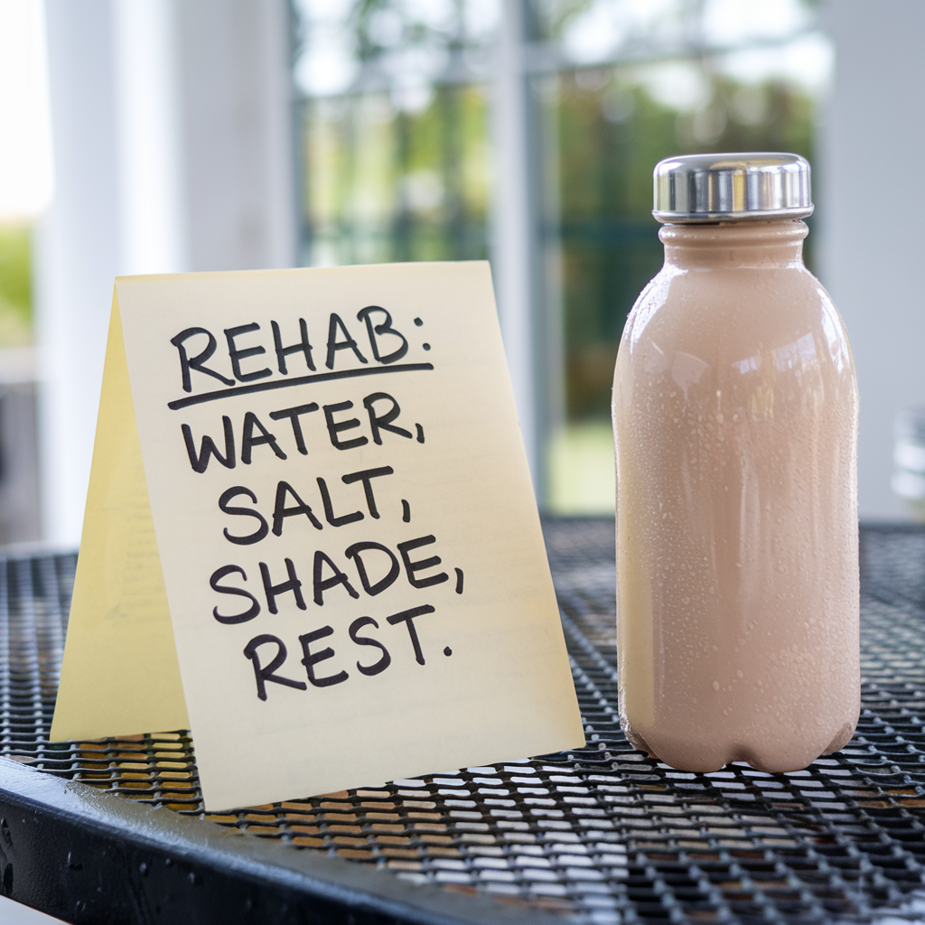 Electrolytes for Firefighters and First Responders — bottom line