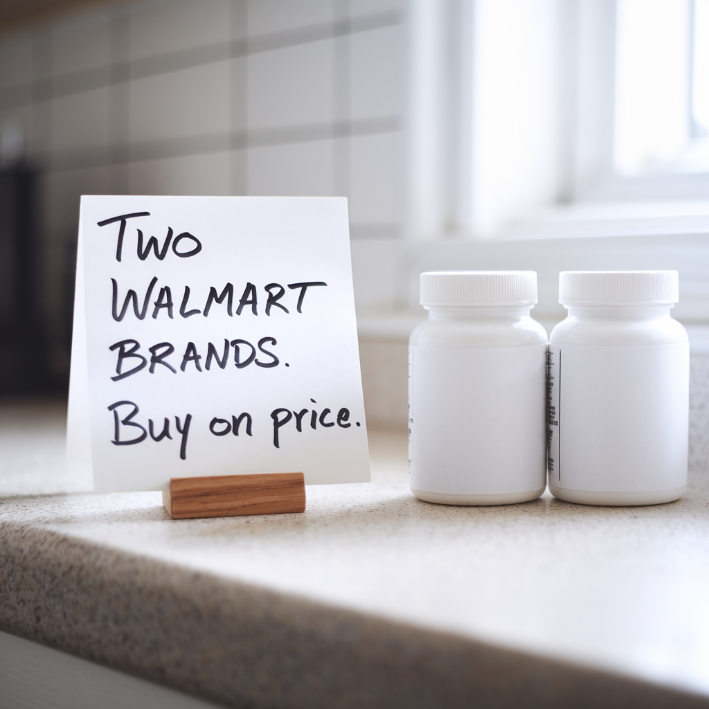 Equate vs Spring Valley: Walmart's Two House Brands — bottom line