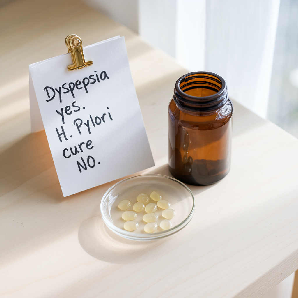 Is Mastic Gum Worth It? H. pylori, Gastritis, Dyspepsia - bottom line