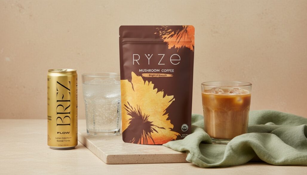 Sparkling drinks and coffee replacements serve different routines.