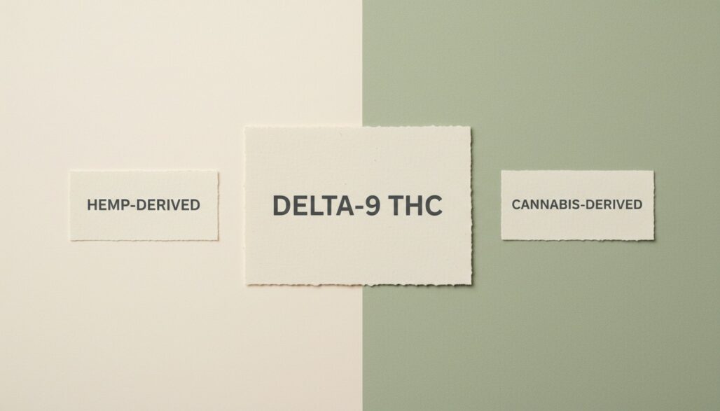 Source terminology does not create a different delta-9 THC molecule.