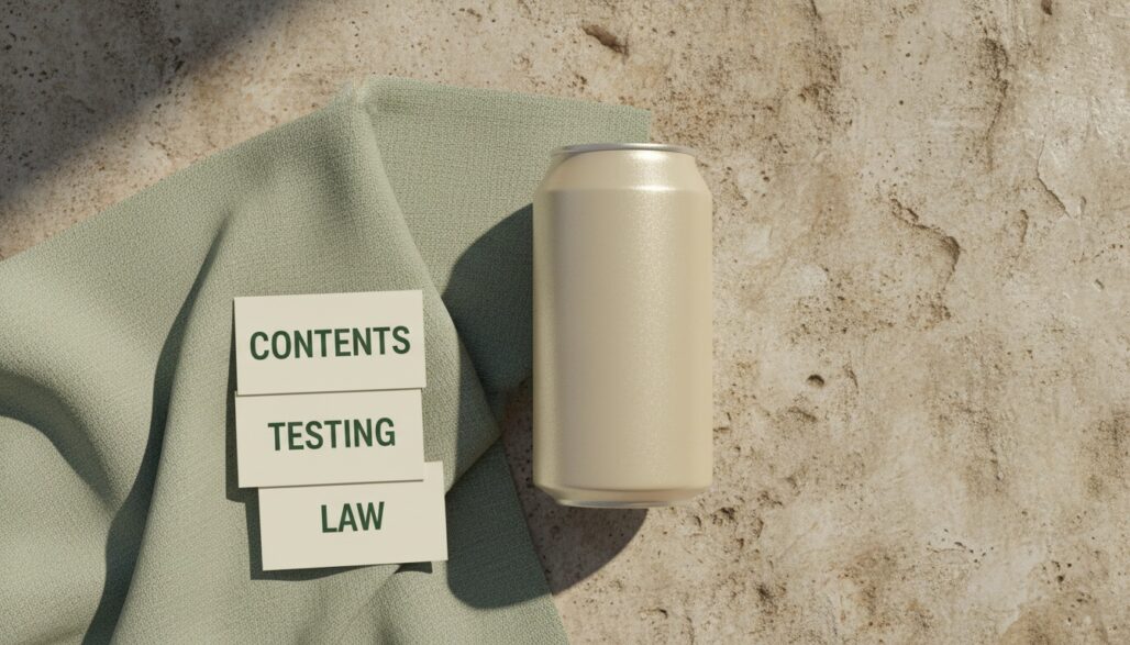 Composition, testing and legal status require separate checks.