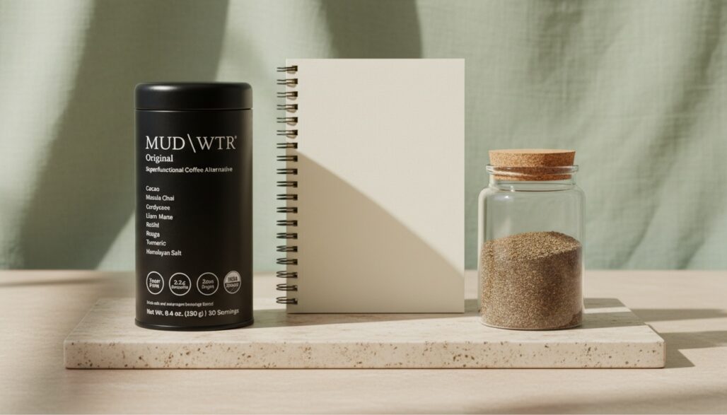 A product and research notebook illustrating the distinction between a formula and ingredient research.