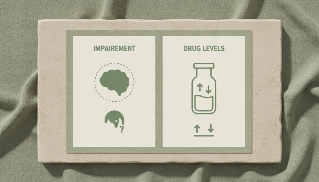 Additive impairment and changes in drug exposure are different interaction mechanisms.