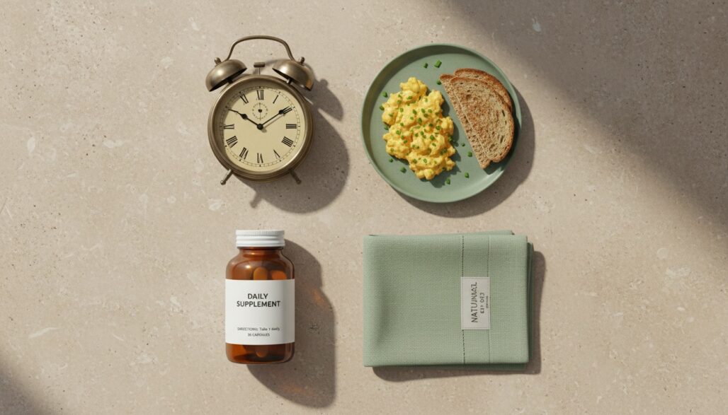 Food, medicines and formulation can complicate timing.